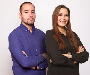 Mario Kristic and Ivana Curak